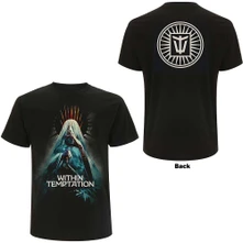 Within Temptation, Tričko Bleed Out Veil, Unisex, Čierna