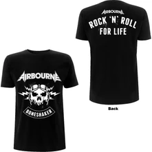 Airbourne, Tričko R 'n' R Boneshaker, Unisex, Čierna