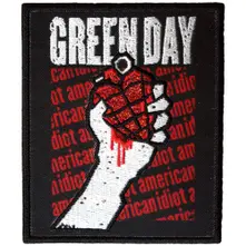 Nažehlovačka American Idiot Text Repeat