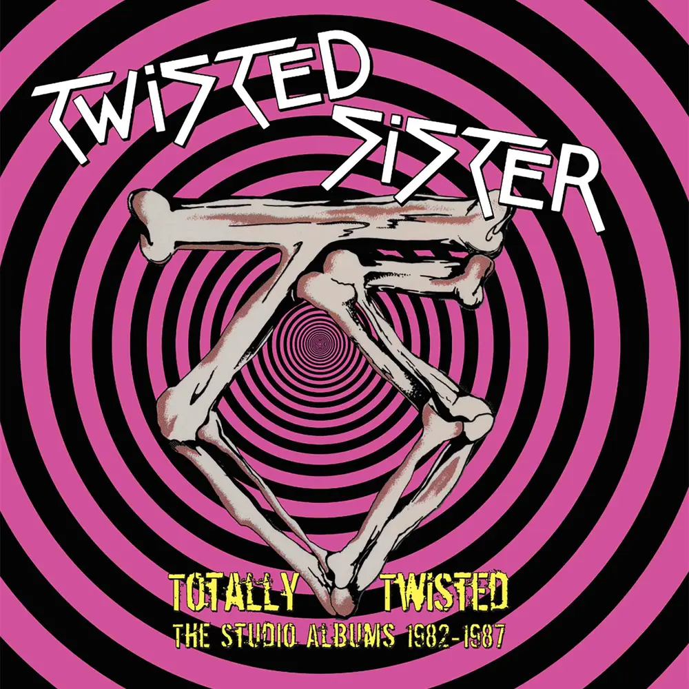 Twisted Sister – TOTALLY TWISTED - THE STUDIO ALBUMS 1982-1987 (CD)