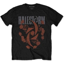 Halestorm, Tričko Bouquet, Unisex, Čierna