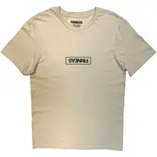 Unisex T-Shirt: Dog F&B (Sand) (Back Print) thumbnail