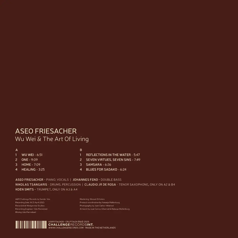 Aseo Friesacher – WU WEI & THE ART OF LIVING (Vinyl)