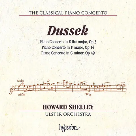 DUSSEK: PIANO CONCERTOS OP. 3, 14 & 49 (HYPERION C