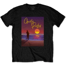 Charlie Parker, Tričko Purple Sunset, Unisex, Čierna