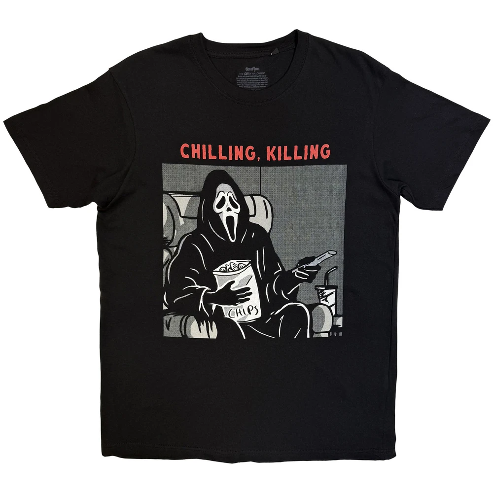 Unisex T-Shirt: Chilling, Killing (Black)