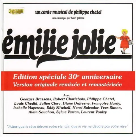 Émilie Jolie - Édition 30ème Anniversaire