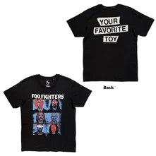 Tričko Unisex T-Shirt: Your Favourite Toy (Black) (Back Print)