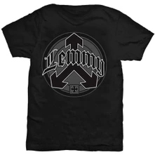 Lemmy, Tričko Arrow Logo, Unisex, Čierna