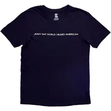Unisex T-Shirt: Bleed American Twist (Navy Blue) (Back Print) thumbnail