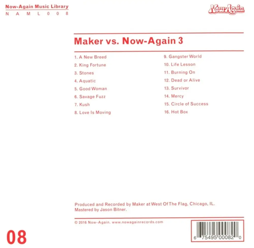 Maker Vs Now-Again V.3