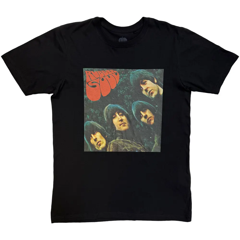 The Beatles – Rubber Soul Album Cover (Čierna) (Tričko)