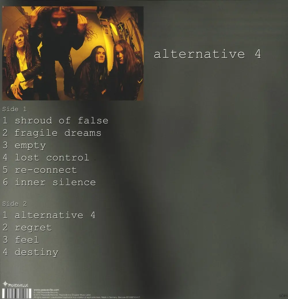 Anathema – ALTERNATIVE 4 (Limited) (Vinyl)