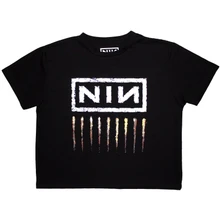 Nine Inch Nails, Tielko Downward Spiral, Žena, Čierna