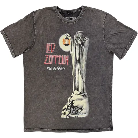 Unisex Stone Wash T-Shirt: Hermit (Charcoal Grey)