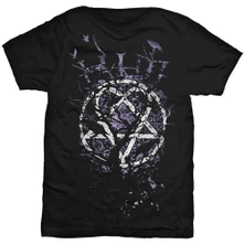 HIM, Tričko Crows, Unisex, Čierna