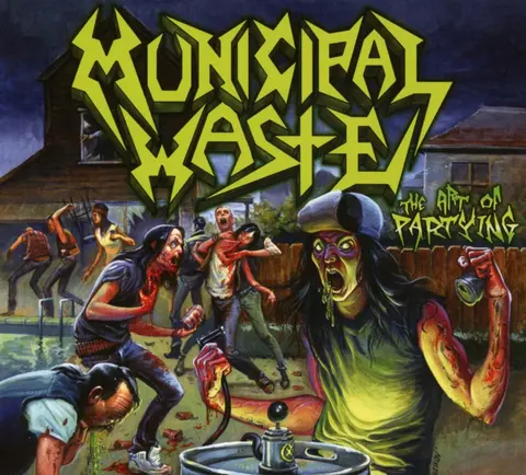 Municipal Waste – CD ART OF PARTYING