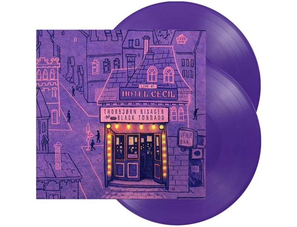 Thorbjørn Risager & The Black Tornado – LIVE AT HOTEL CECIL (Vinyl)