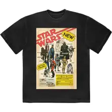 Star Wars – Action Figures (Nero) (Maglietta)