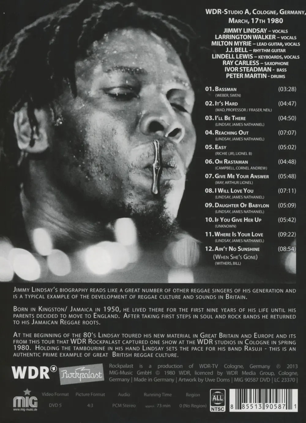ROCKPALAST - REGGAE LEGENDS VOL.1 (DVD)