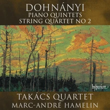 CD DOHNANYI: PIANO QUINTETS & STRING QUARTET NO 2