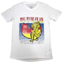 Wu-Tang Clan, Tričko Tiger, Unisex, Biela