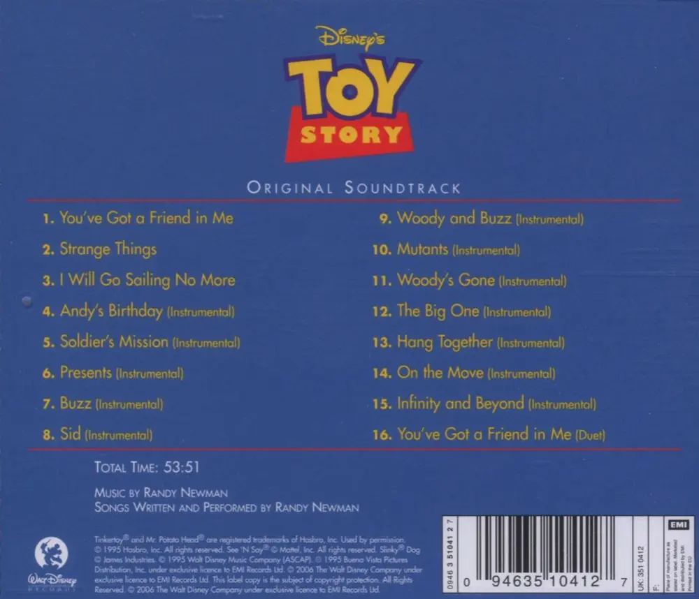 TOY STORY/OST