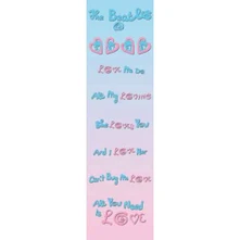 Zošity Bookmark: Love