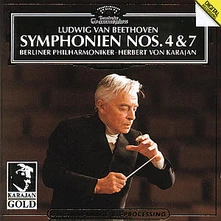 CD KARAJAN/BPH - SYMFONIE 4,7