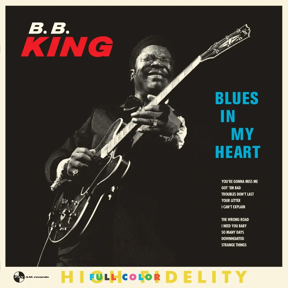 B. B. King – BLUES IN MY HEART (Vinyl)