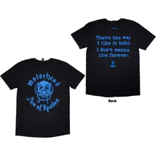 Motörhead, Tričko Ace Of Spades Lyric, Unisex, Čierna