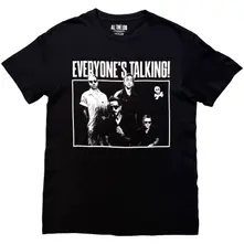 Unisex T-Shirt: Everyones Talking World Tour (Black) (Back Print) thumbnail