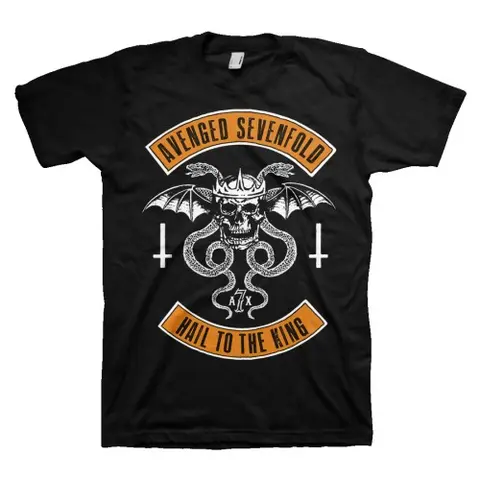 Avenged Sevenfold – Tričko Hail to the King (Čierna), Unisex, Čierna