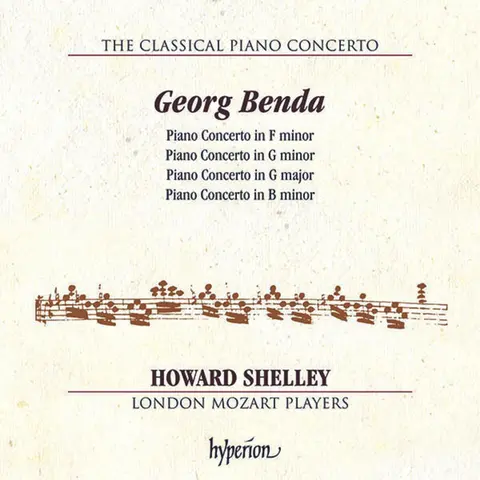 GEORG BENDA: PIANO CONCERTO IN F MINOR, G MINOR, G MAJOR, B MINOR