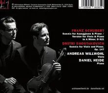 VIOLA & PIANO - SCHUBERT & SHOSTAKOVICH thumbnail