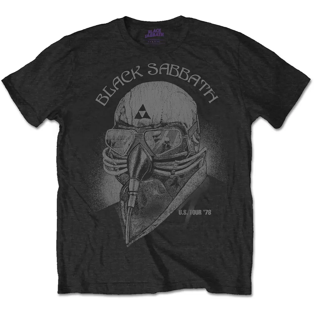 Black Sabbath – US Tour 1978 (Čierna) (Tričko)