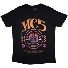MC5, Tričko 1969, Unisex, Čierna