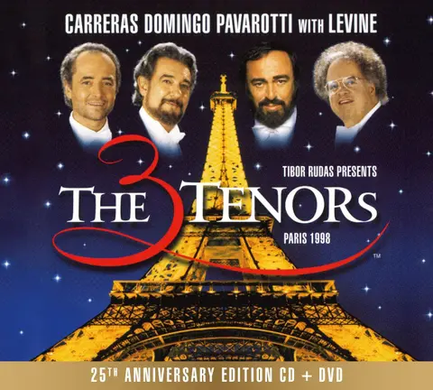 José Careras, Placido Domingo, Luciano Pavarotti - The Three Tenors, Paris 1998 (25th Anniversary Edition)