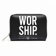 Peňaženka Zip Top Purse: Worship (Black)