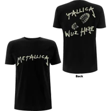 Metallica, Tričko Wuz Here, Unisex, Čierna