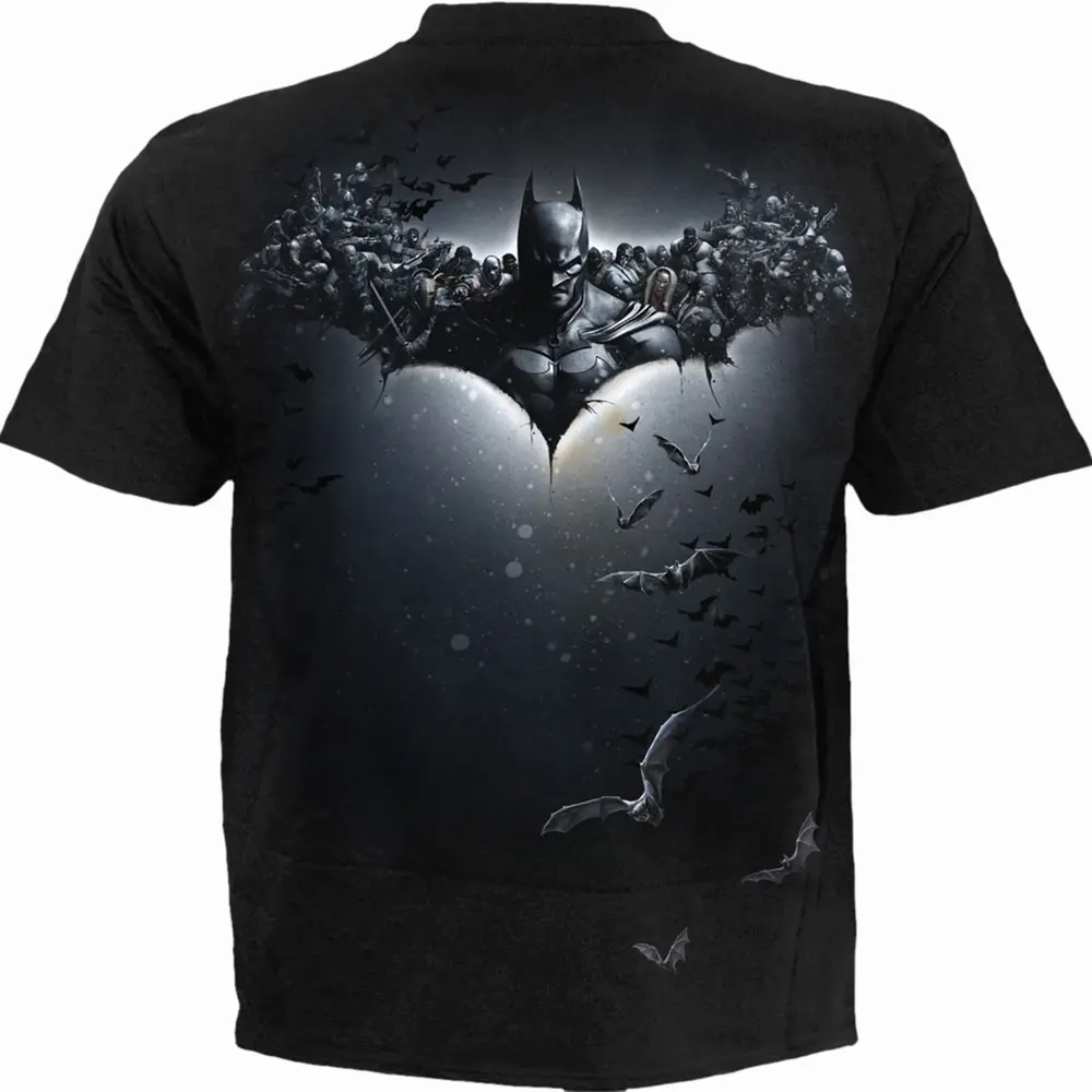 The Batman – Batman Joker Arkham Origins (Schwarz) (T-Shirt)