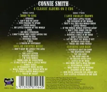 Connie Smith – BORN TO SING / SOUL OF COUNTRY MUSIC/I LOVE CHARLEY BROWN / SUNSHINE AND RAIN (CD)