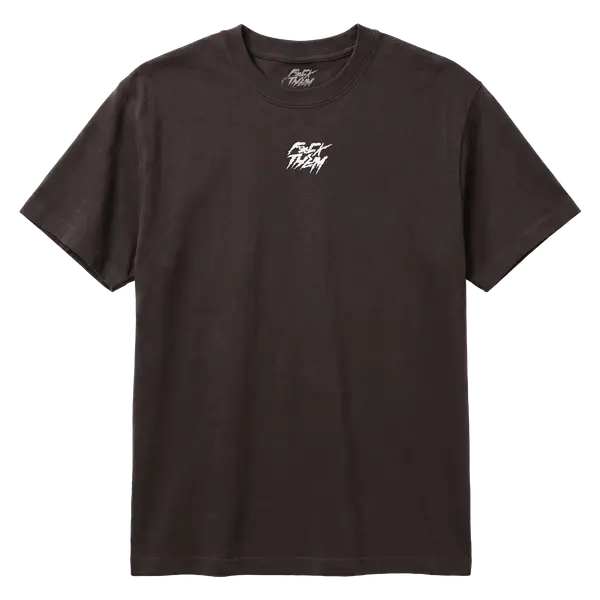T-shirts – T-shirt FCKTHEM Basic, Unisex, Brown