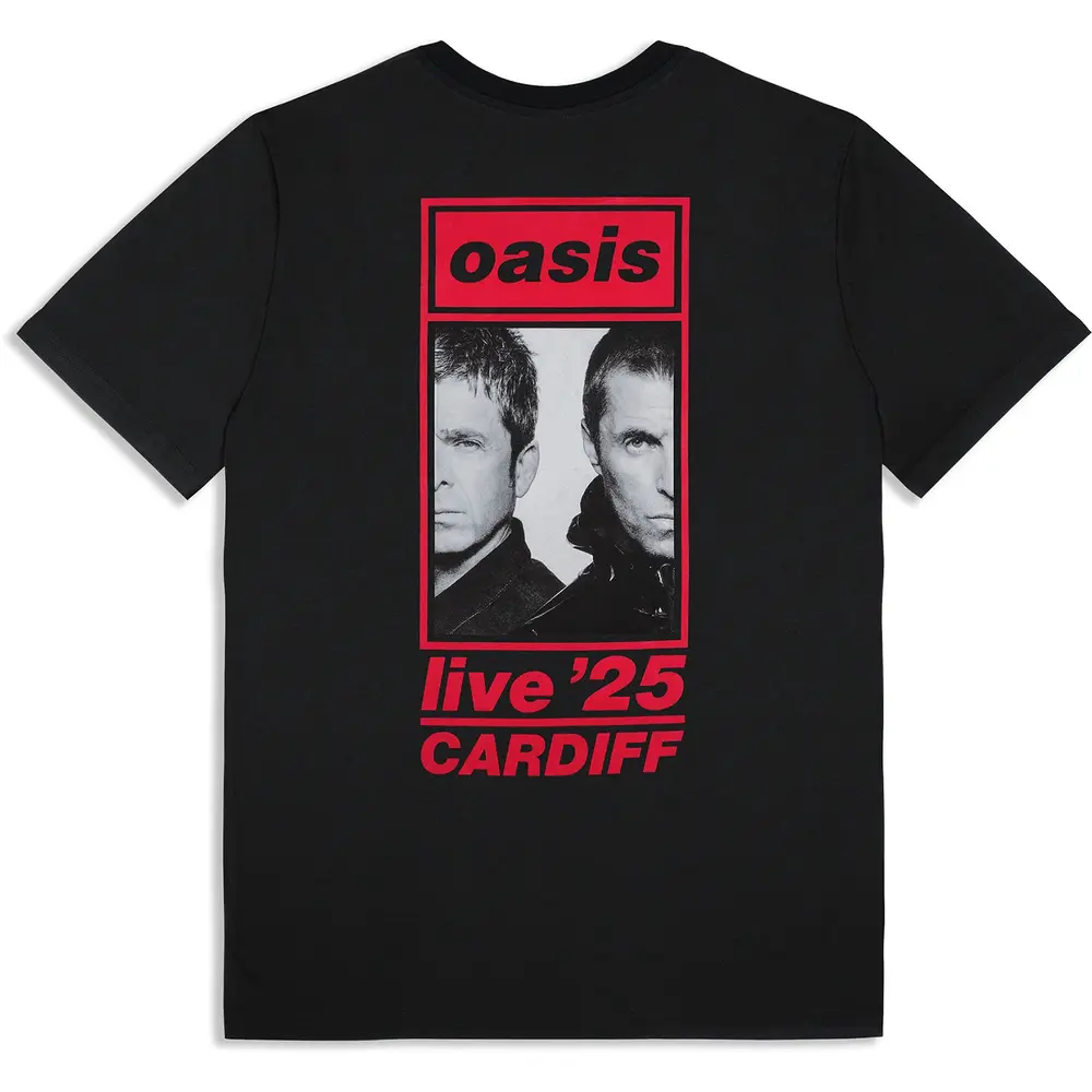 Unisex T-Shirt: Cardiff 5 July Event (Black) (Back Print & Ex-Tour)