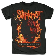 Slipknot, Tričko Antennas to Hell, Unisex, Čierna