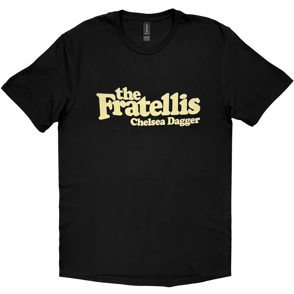 The Fratellis – Chelsea Dagger Logo (Čierna) (Tričko)