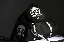 Black Umbrella Mini Duffle Bag thumbnail