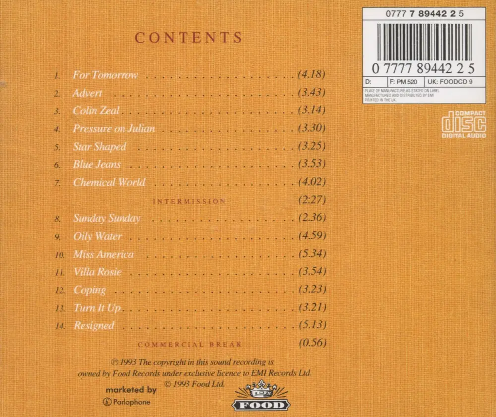 Blur – Modern Life Is Rubbish (CD)