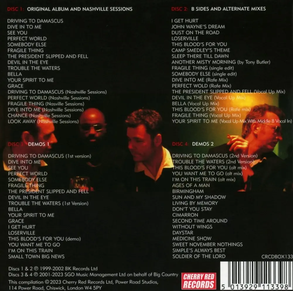 Big Country – DRIVING TO DAMASCUS (CD)