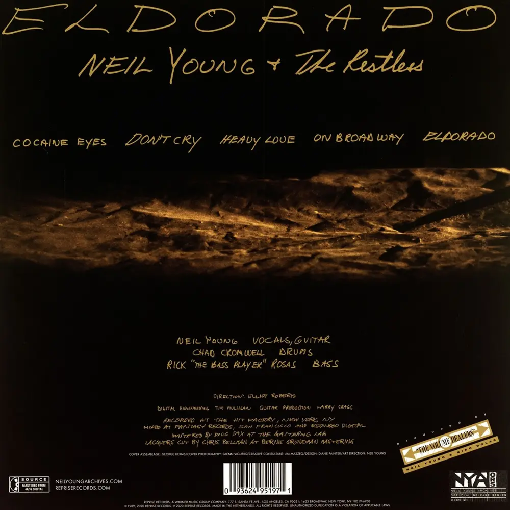 Neil Young & The Restless – ELDORADO (Vinyl)
